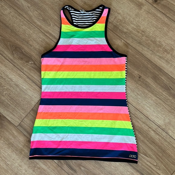 Lorna Jane Tops Lorna Jane Colorful Striped Tank Top Poshmark